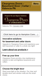 Mobile Screenshot of cleargressdoors.com